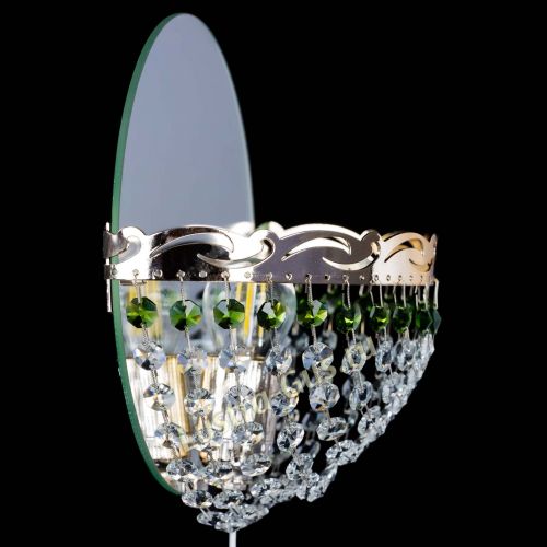 Бра Диана зеленая в Саратове Гусь Хрустальный