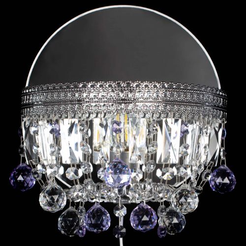 Бра Флоренция шар фиолетовая в Саратове Гусь Хрустальный