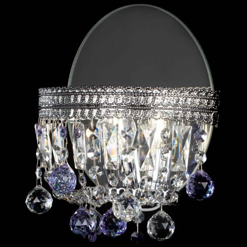 Бра Флоренция шар фиолетовая в Саратове Гусь Хрустальный