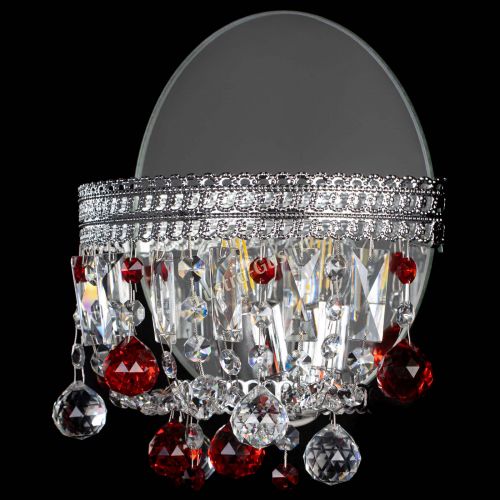 Бра Флоренция шар красная в Саратове Гусь Хрустальный