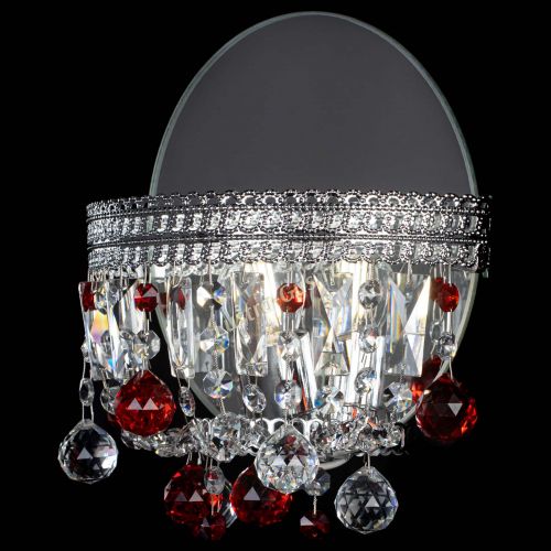 Бра Флоренция шар красная в Саратове Гусь Хрустальный