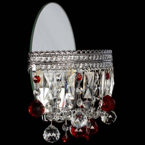 Бра Флоренция шар красная в Саратове Гусь Хрустальный