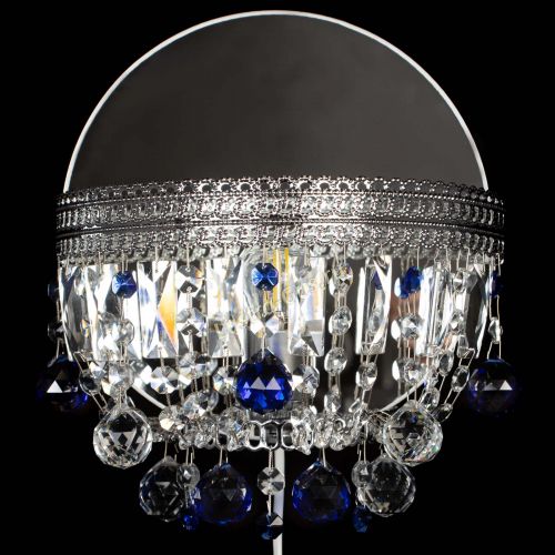 Бра Флоренция шар синяя в Саратове Гусь Хрустальный