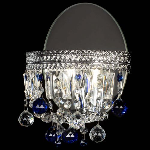 Бра Флоренция шар синяя в Саратове Гусь Хрустальный