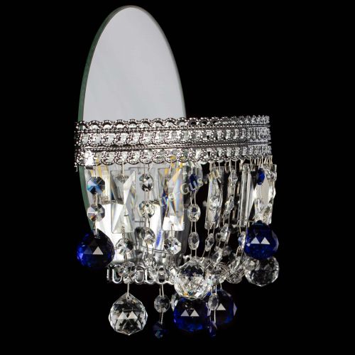 Бра Флоренция шар синяя в Саратове Гусь Хрустальный