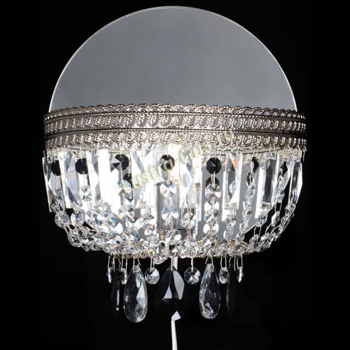 Бра Флоренция журавлик черная в Саратове Гусь Хрустальный