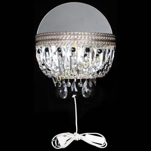 Бра Флоренция журавлик черная в Саратове Гусь Хрустальный