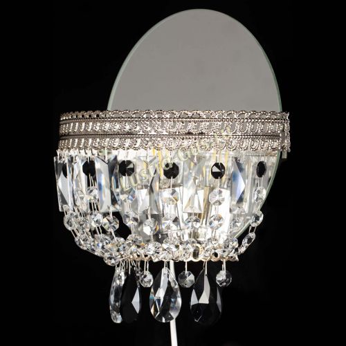 Бра Флоренция журавлик черная в Саратове Гусь Хрустальный