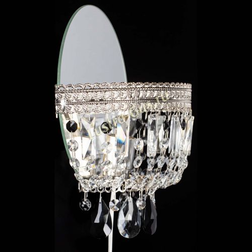 Бра Флоренция журавлик черная в Саратове Гусь Хрустальный