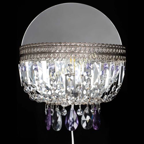 Бра Флоренция журавлик фиолетовая в Саратове Гусь Хрустальный