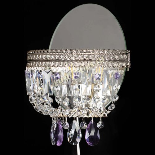 Бра Флоренция журавлик фиолетовая в Саратове Гусь Хрустальный