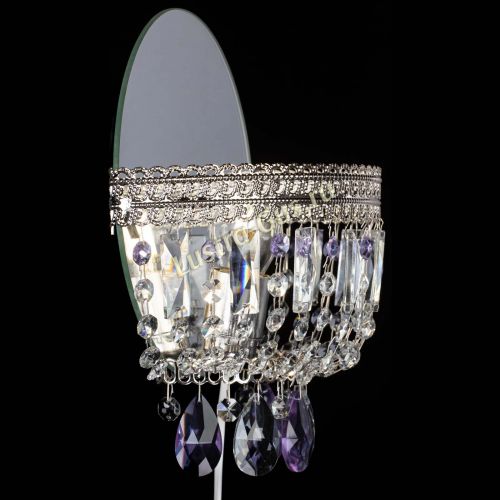 Бра Флоренция журавлик фиолетовая в Саратове Гусь Хрустальный