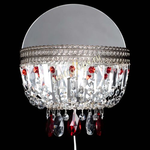 Бра Флоренция журавлик красная в Саратове Гусь Хрустальный