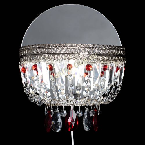 Бра Флоренция журавлик красная в Саратове Гусь Хрустальный