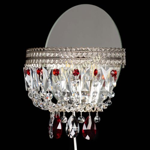 Бра Флоренция журавлик красная в Саратове Гусь Хрустальный