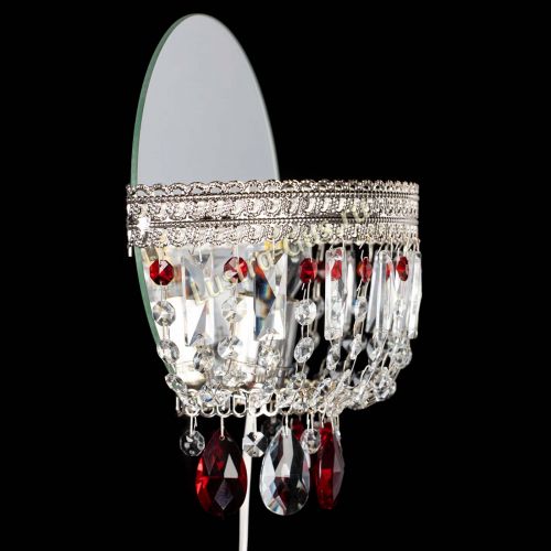 Бра Флоренция журавлик красная в Саратове Гусь Хрустальный