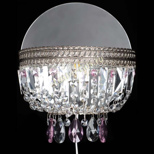 Бра Флоренция журавлик розовая в Саратове Гусь Хрустальный