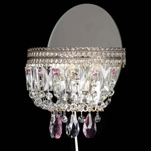 Бра Флоренция журавлик розовая в Саратове Гусь Хрустальный