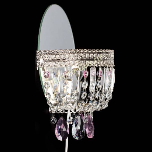 Бра Флоренция журавлик розовая в Саратове Гусь Хрустальный