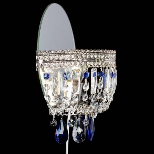 Бра Флоренция журавлик синяя в Саратове Гусь Хрустальный