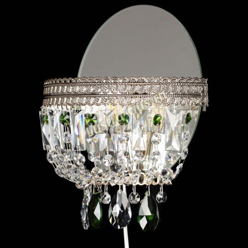 Бра Флоренция журавлик зеленая в Саратове Гусь Хрустальный