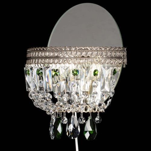 Бра Флоренция журавлик зеленая в Саратове Гусь Хрустальный