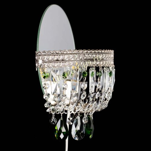 Бра Флоренция журавлик зеленая в Саратове Гусь Хрустальный