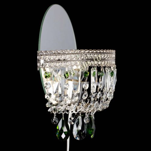 Бра Флоренция журавлик зеленая в Саратове Гусь Хрустальный