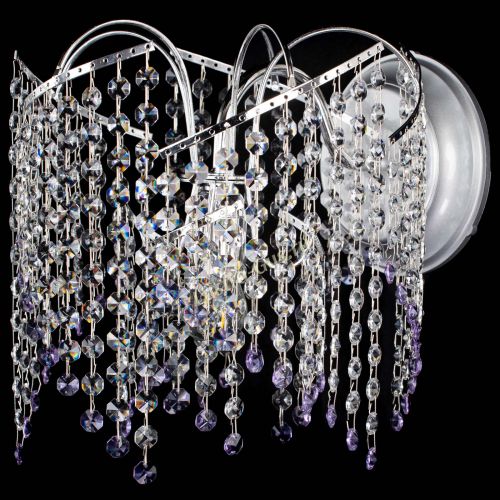 Бра Иволга №2 фиолетовая в Саратове Гусь Хрустальный