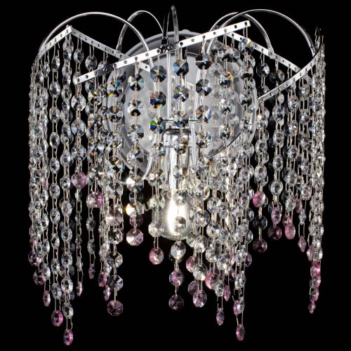 Бра Иволга №2 розовая в Саратове Гусь Хрустальный