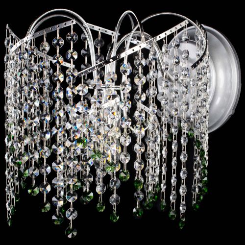 Бра Иволга №2 зеленая в Саратове Гусь Хрустальный