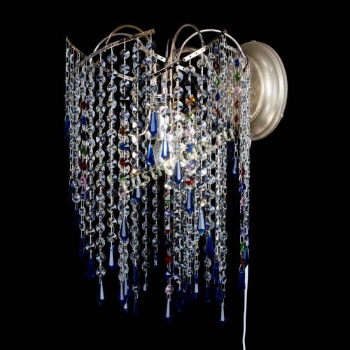 Бра Иволга №3 синяя в Саратове Гусь Хрустальный