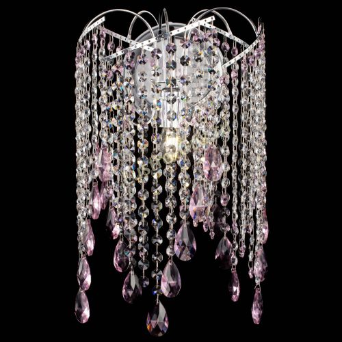 Бра Иволга №4 розовая в Саратове Гусь Хрустальный