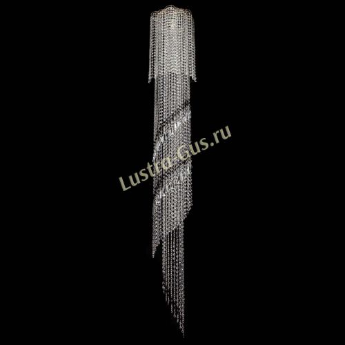 Бра Камелия №1 каскад черная в Саратове Гусь Хрустальный