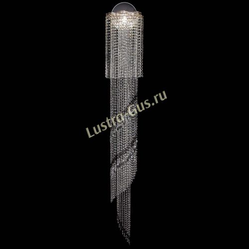 Бра Камелия №1 каскад черная в Саратове Гусь Хрустальный