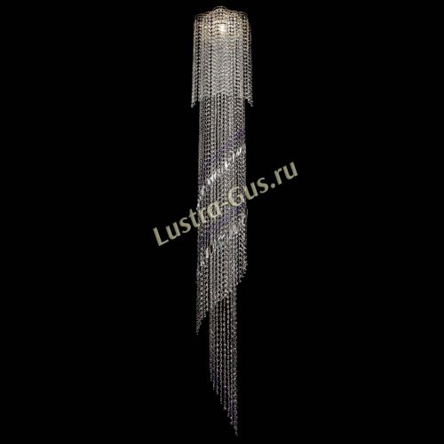 Бра Камелия №1 каскад фиолетовая в Саратове Гусь Хрустальный