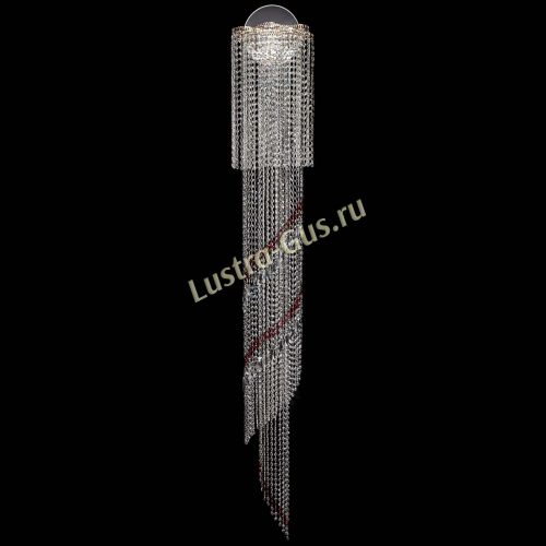 Бра Камелия №1 каскад красная в Саратове Гусь Хрустальный