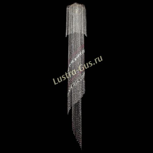 Бра Камелия №1 каскад розовая в Саратове Гусь Хрустальный