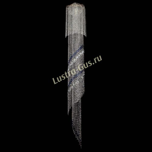 Бра Камелия №1 каскад синяя в Саратове Гусь Хрустальный