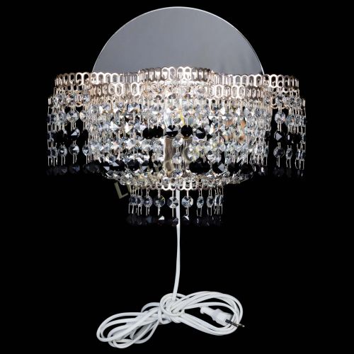 Бра Камелия обтикон Черная в Саратове Гусь Хрустальный