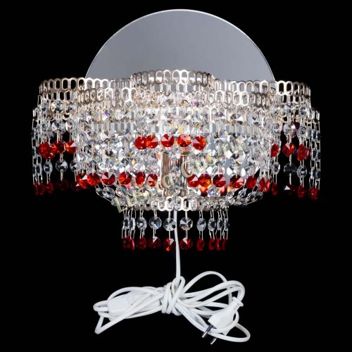 Бра Камелия обтикон Красная в Саратове Гусь Хрустальный