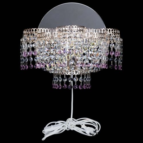 Бра Камелия обтикон Розовая в Саратове Гусь Хрустальный