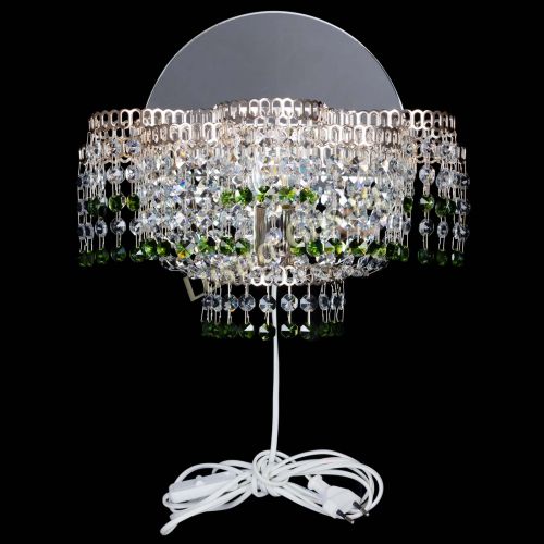 Бра Камелия обтикон Зеленая в Саратове Гусь Хрустальный