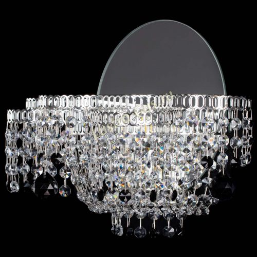 Бра Камелия шар черная в Саратове Гусь Хрустальный