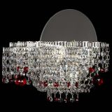 Бра Камелия шар красная в Саратове