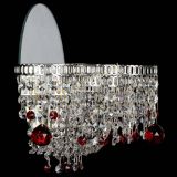 Бра Камелия шар красная в Саратове