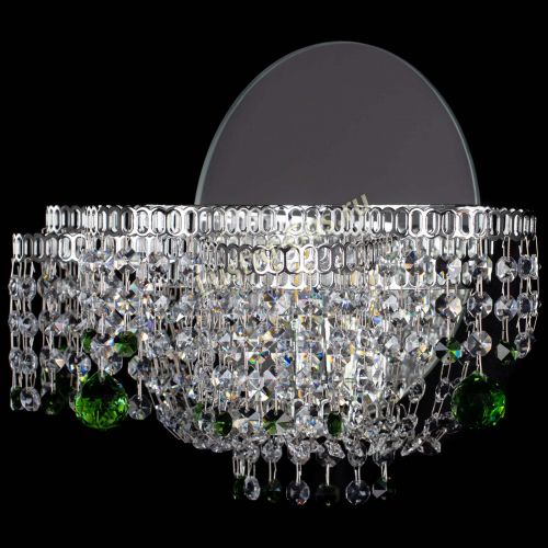 Бра Камелия шар зеленая в Саратове Гусь Хрустальный