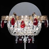 Бра Камея Флора красная в Саратове