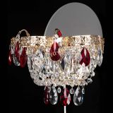 Бра Камея Флора красная в Саратове