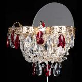 Бра Камея Флора красная в Саратове